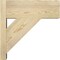 Ekena Millwork Traditional Block Rough Sawn Outlooker, Douglas Fir, 8"W x 20"D x 20"H OUT08X20X20TRA05RDF - alternate 2